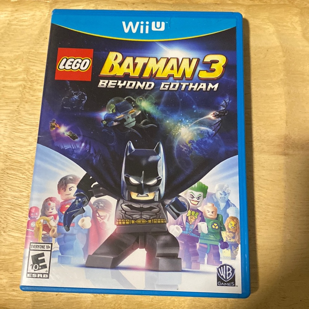 Wii U Lego Batman 3 video game